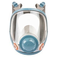 Полнолицевая маска Jeta Safety химостойкая с антивандальным покрытием ChemShield